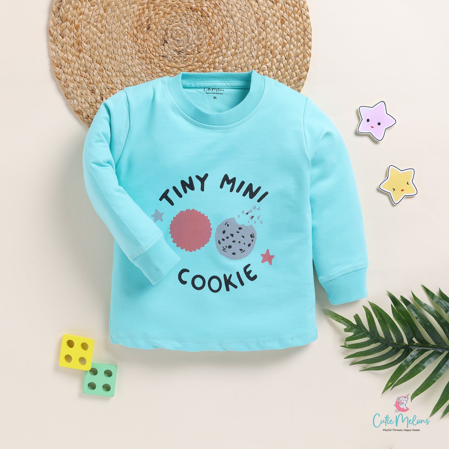 Tiny Mini Cookie Full Sleeves Unisex T-shirt